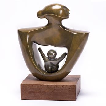 ELIZABETH CATLETT (1915 - 2012) Mother and Child.